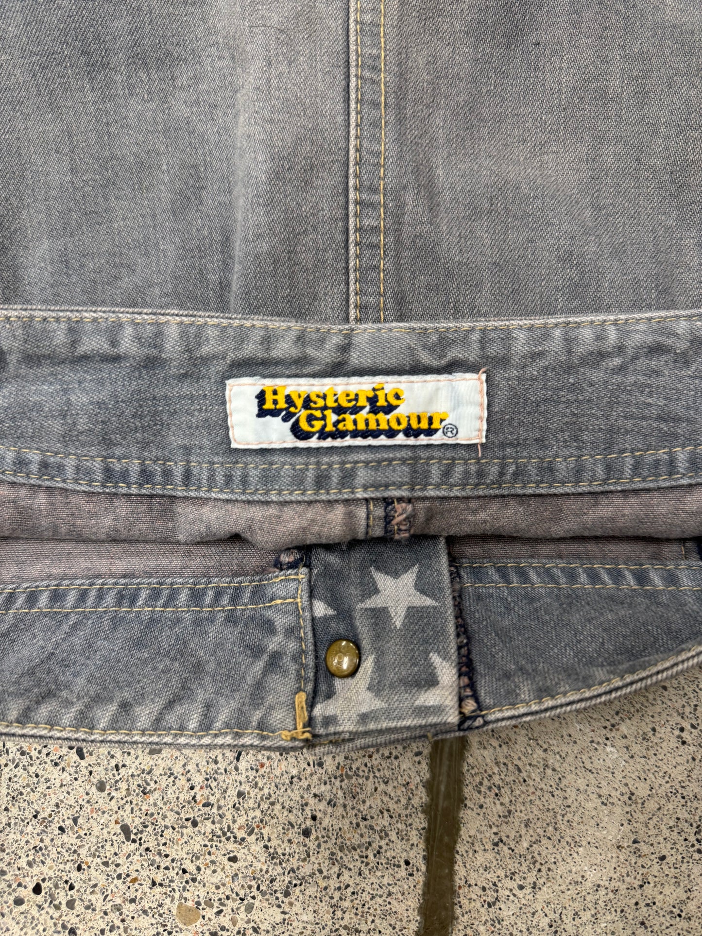 Hysteric Glamour ‘Stars & Stripes’ Denim Skirt