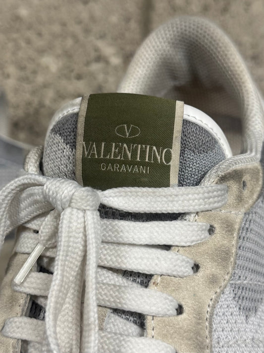 Valentino ‘Rockrunner’ Suede Low Top Sneakers