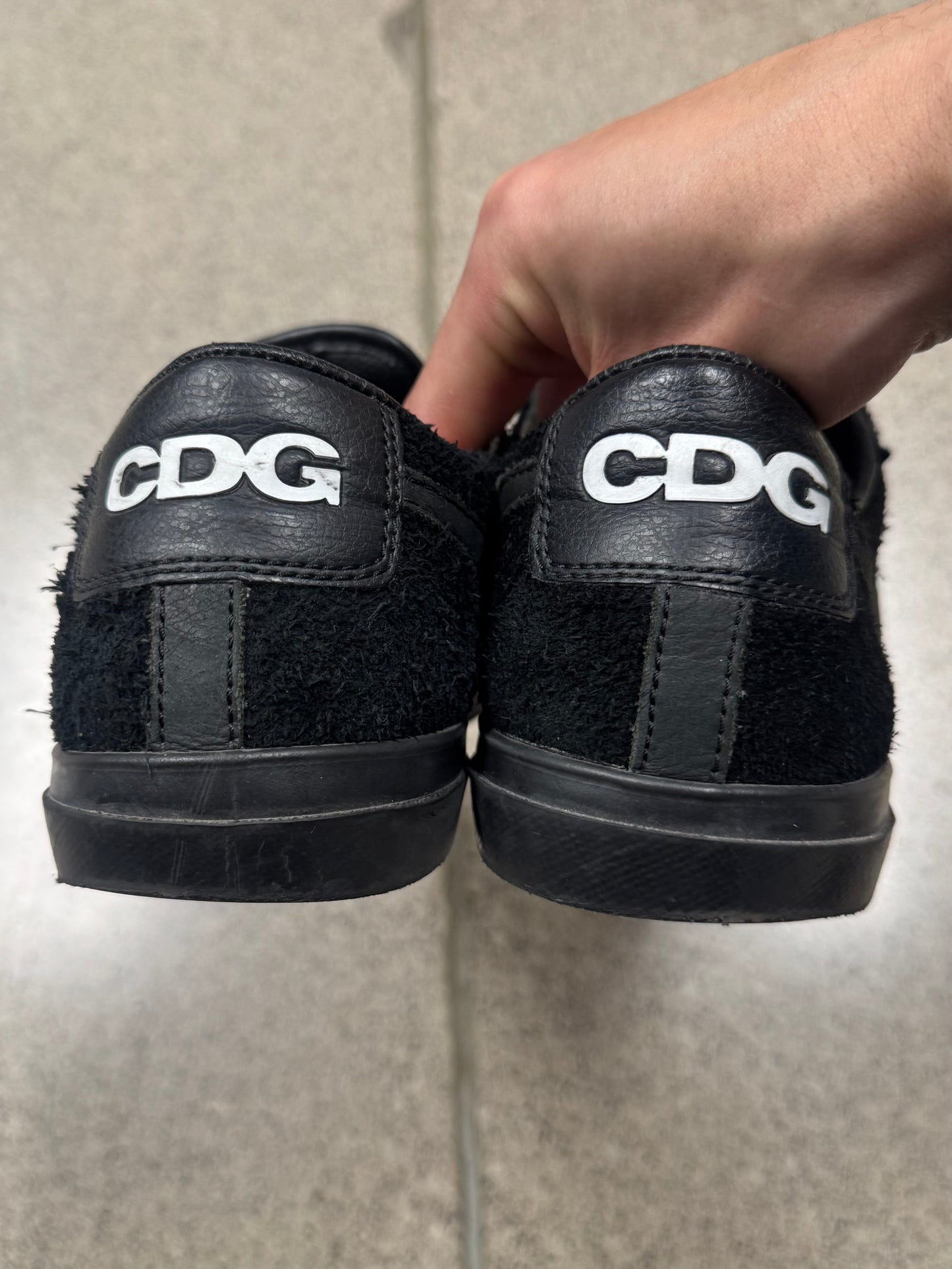 Comme Des Garçons x Nike ‘Blazer’ Suede Low Top Sneakers