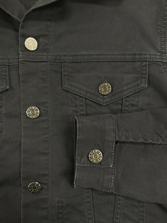 SS2014 Acne Studios ‘Jam Ups’ Black Denim Jacket