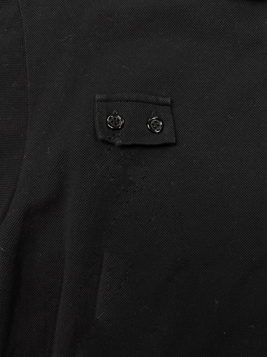 Dior Homme Button Clasp Black Polo