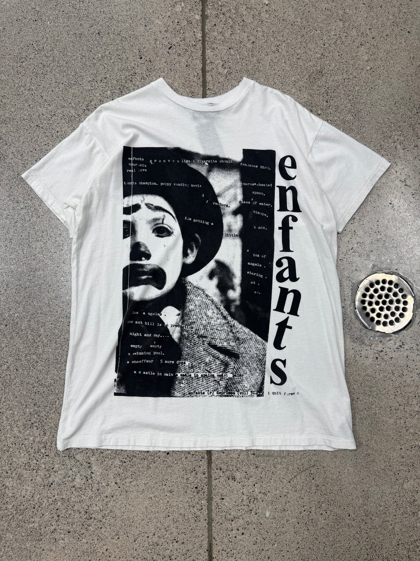 Enfants Riche Deprimes ‘Sad Clown’ Graphic T-Shirt