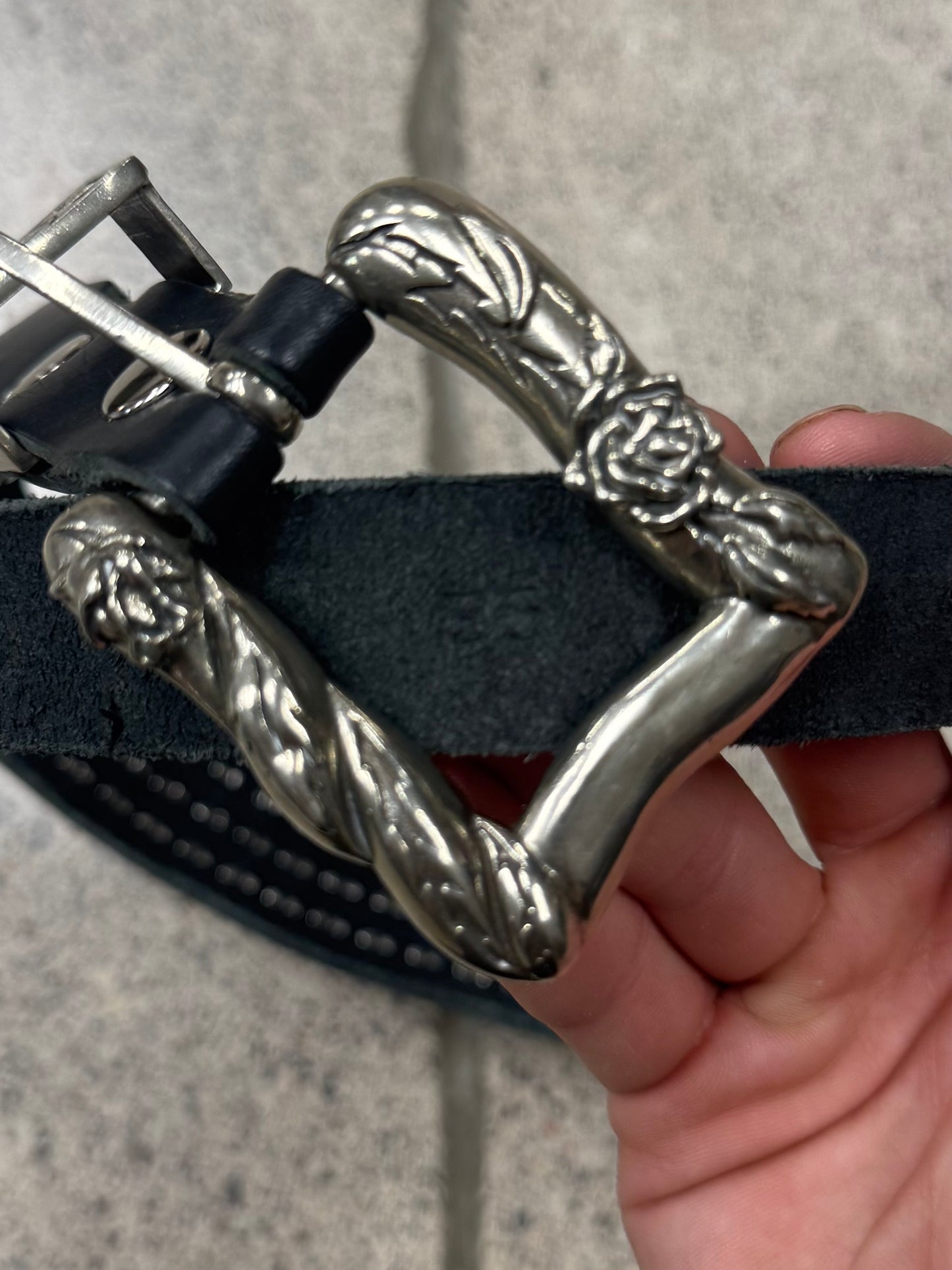 Enfants Riche Deprimes ‘Texas Serenade’ Leather Western Belt
