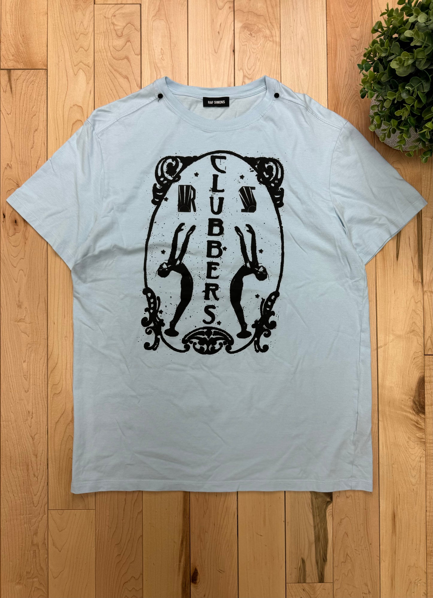 SS2019 Raf Simons ‘Clubbers’ Graphic T-Shirt