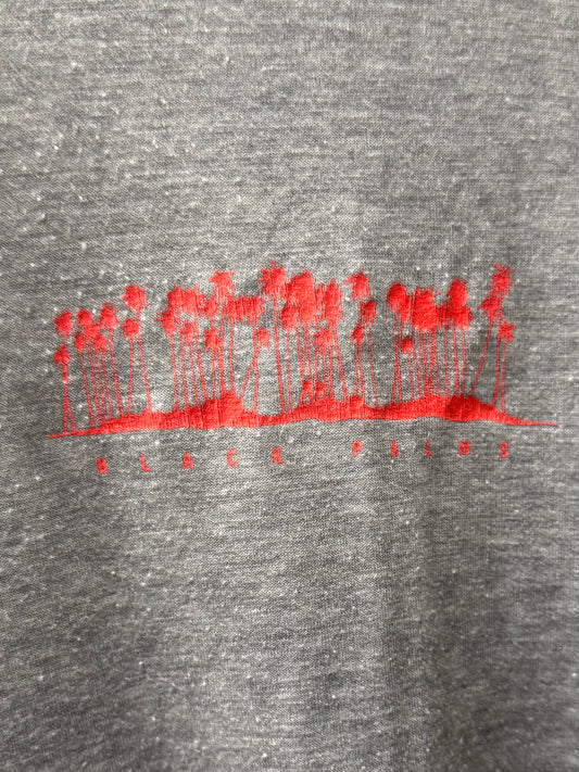 SS1998 Raf Simons ‘Black Palms’ Baseball Sleeve Shirt