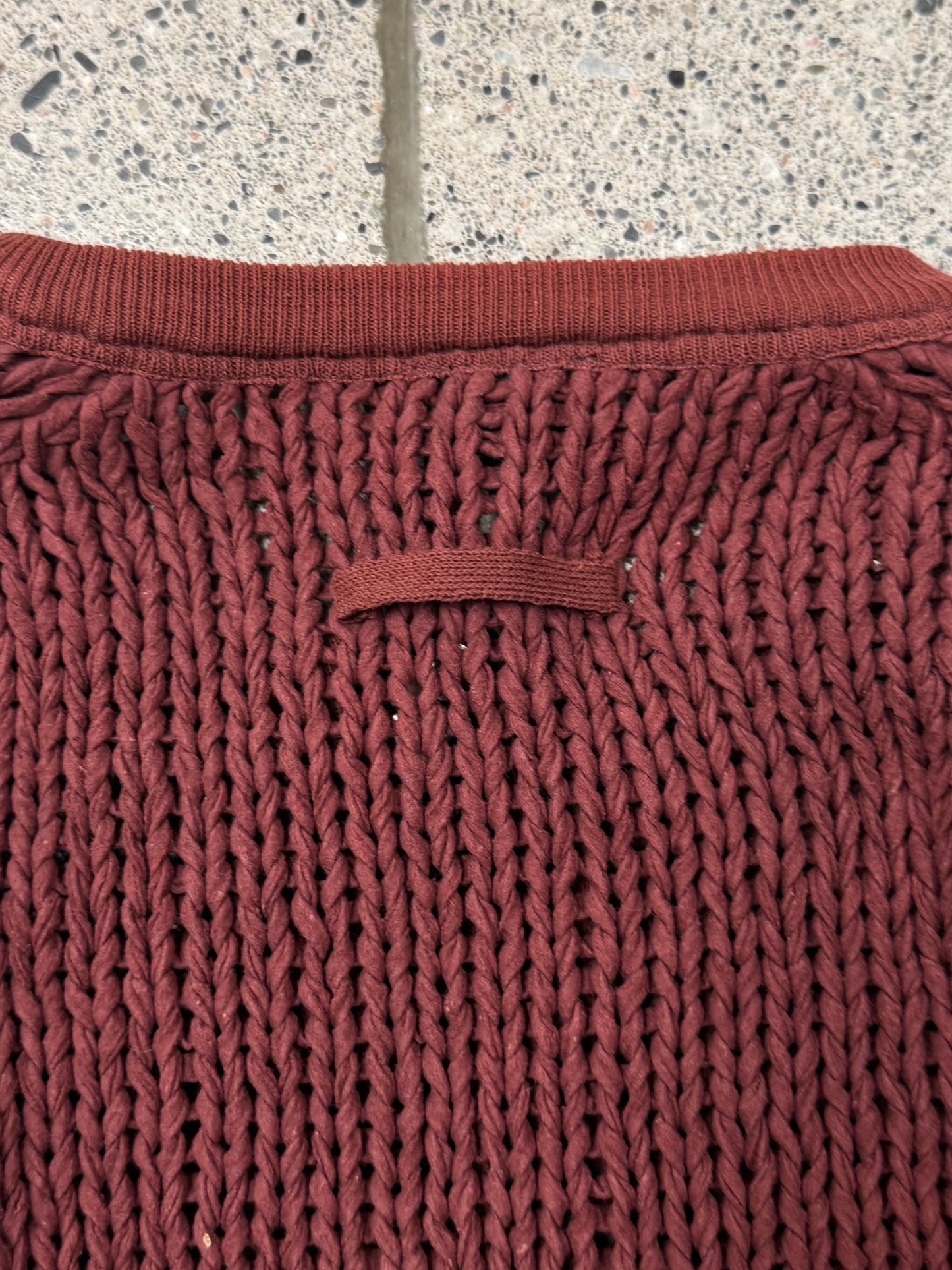 Vintage Jean Paul Gaultier ‘Pour Homme’ Cable Knit Zip Up Sweater