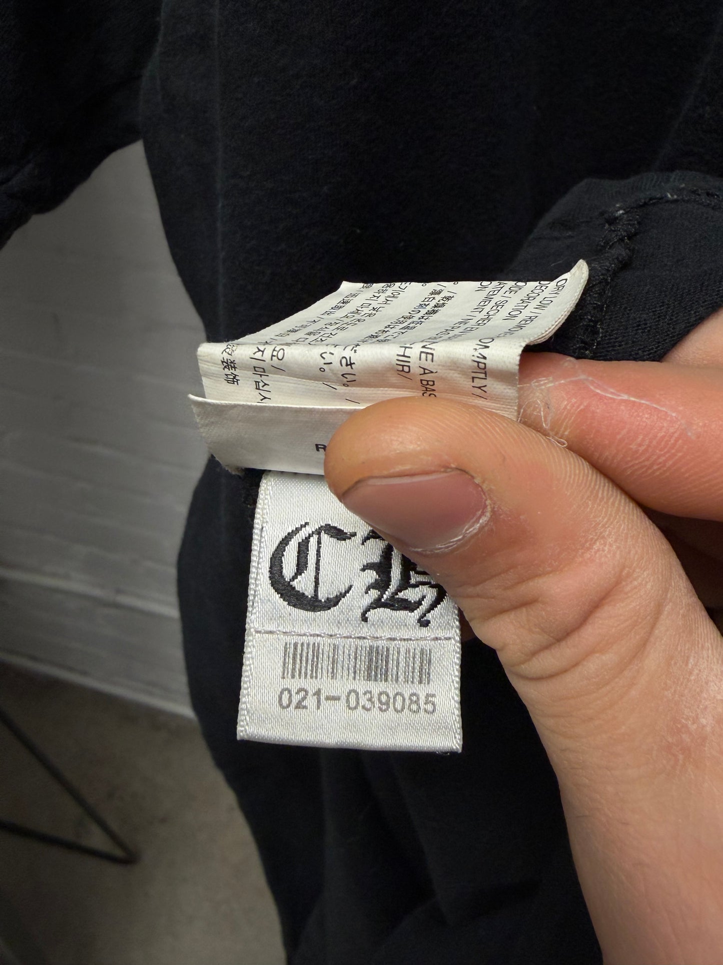 Chrome Hearts ‘Vine Dagger’ Black Graphic T-Shirt