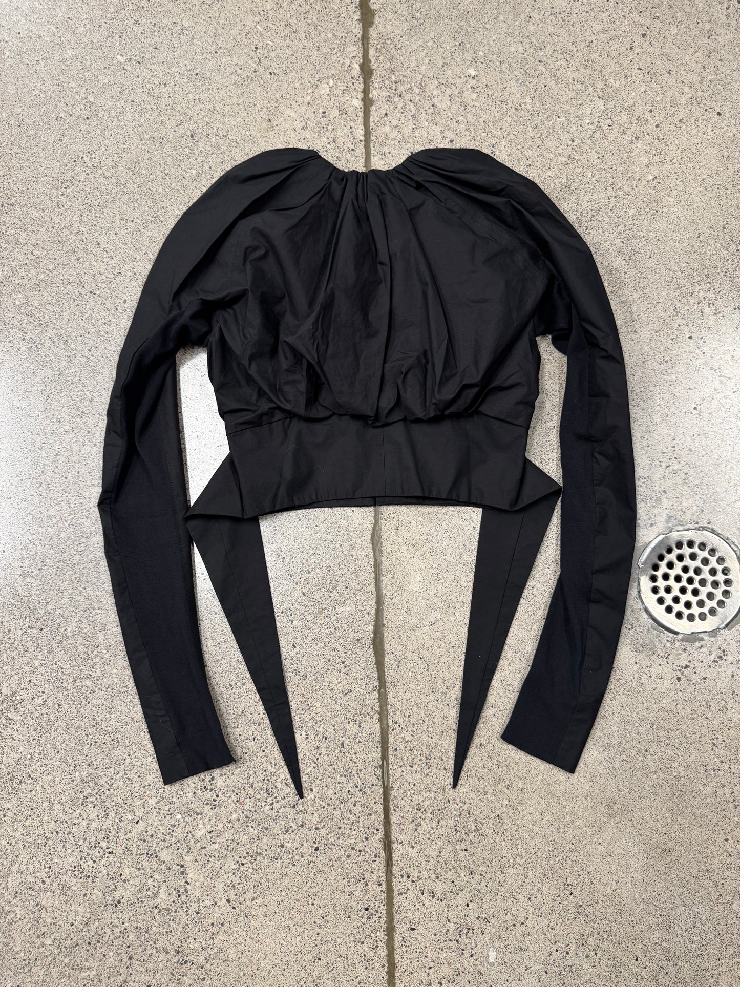 Rick Owens ‘Lilies’ O&M Era ‘Spider’ Bunched Geometric Top