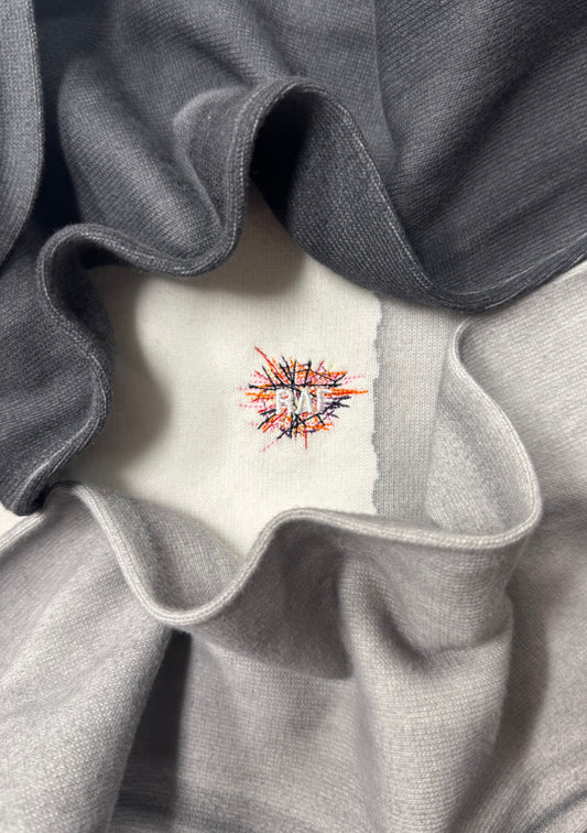 RAF by Raf Simons Tricolour Knit Sweater