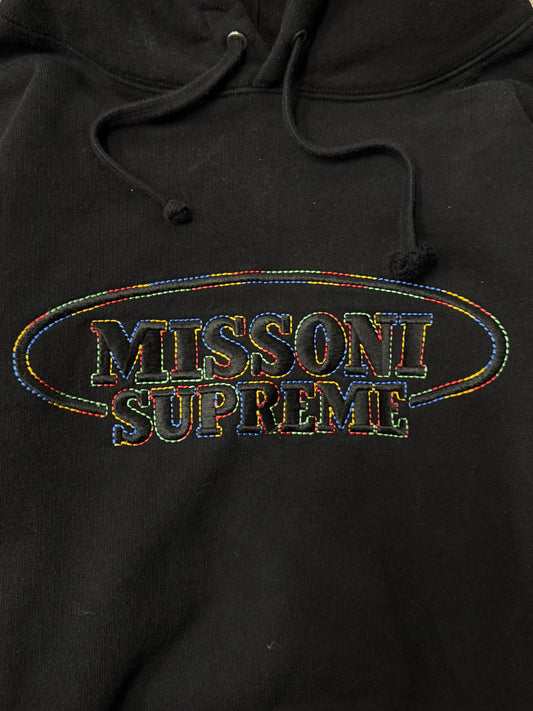 Supreme x Missoni Embroidered Logo Hoodie