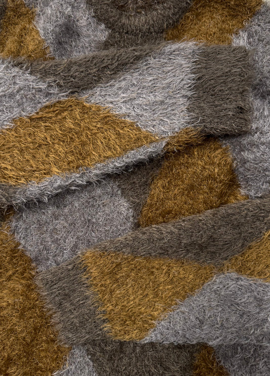 Number (N)ine Argyle Knit Sweater