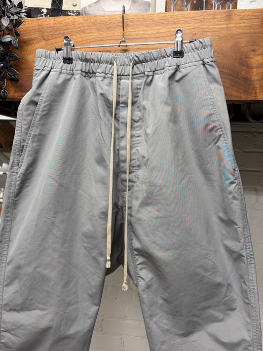 Rick Owens Drop Crotch ‘Stone Grey’ Pod Drawstring Shorts