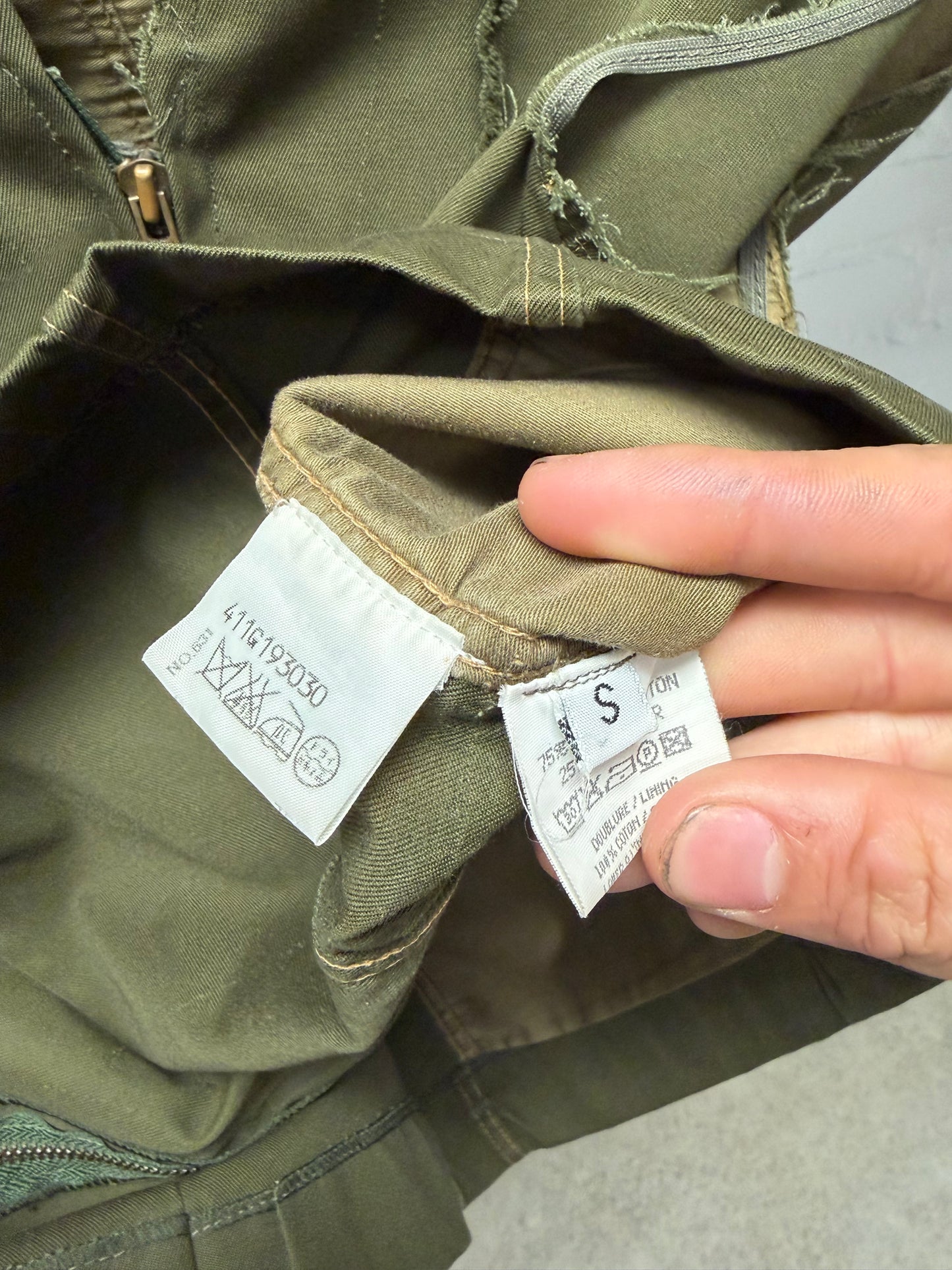 SS2000 Maison Martin Margiela Artisinal Line (0) (10) Reconstructed Military Vest