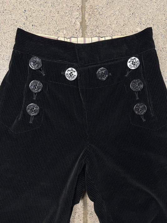 SS1997 Jean Paul Gaultier ‘Sailor’ Corduroy Flared Bottoms