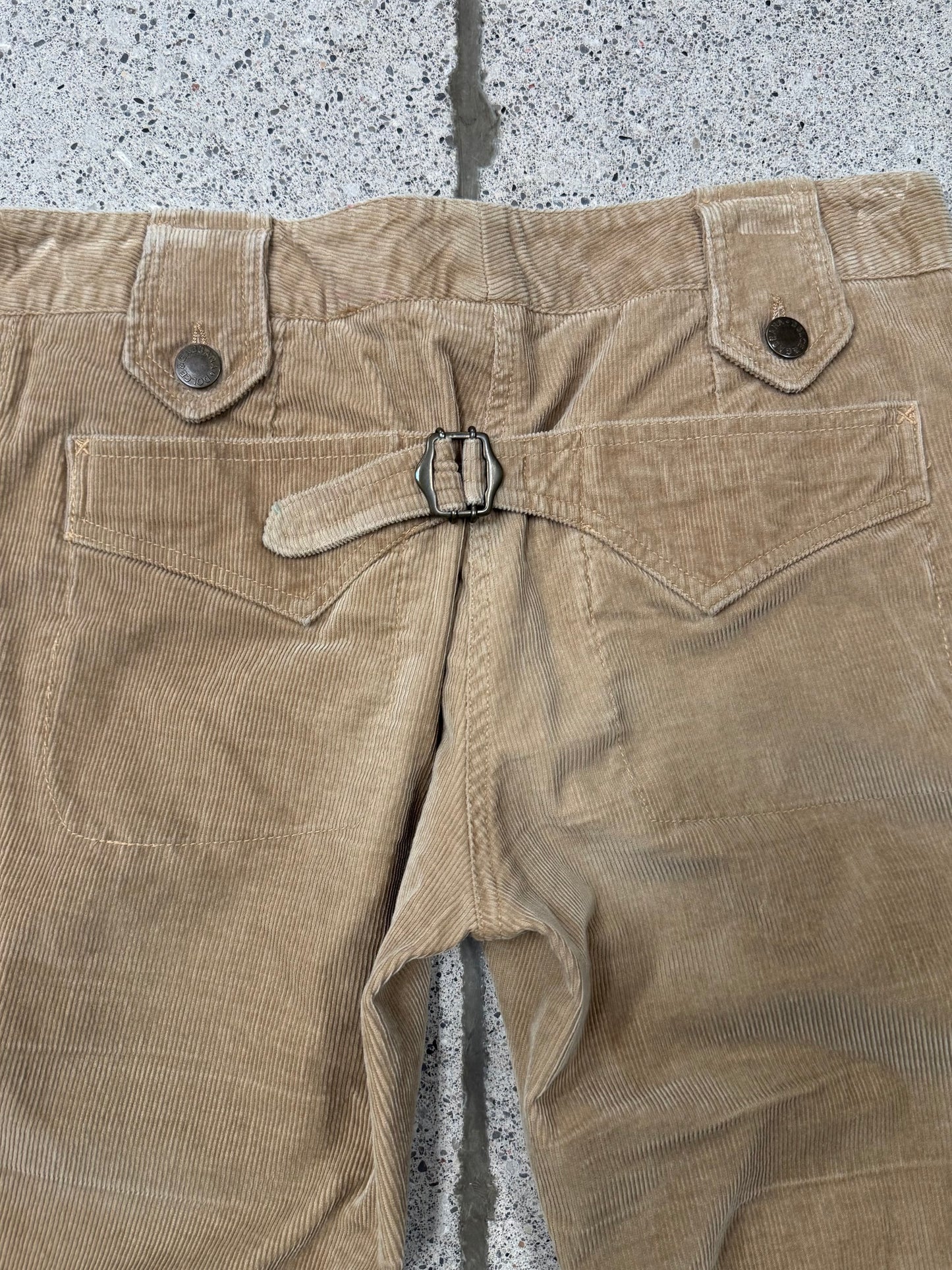 Dolce & Gabbana Corduroy Flared Leg Bottoms