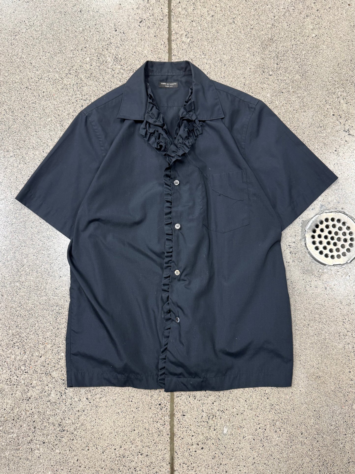 SS1999 Comme Des Garçons Homme ‘Ruffled’ Button Down Shirt