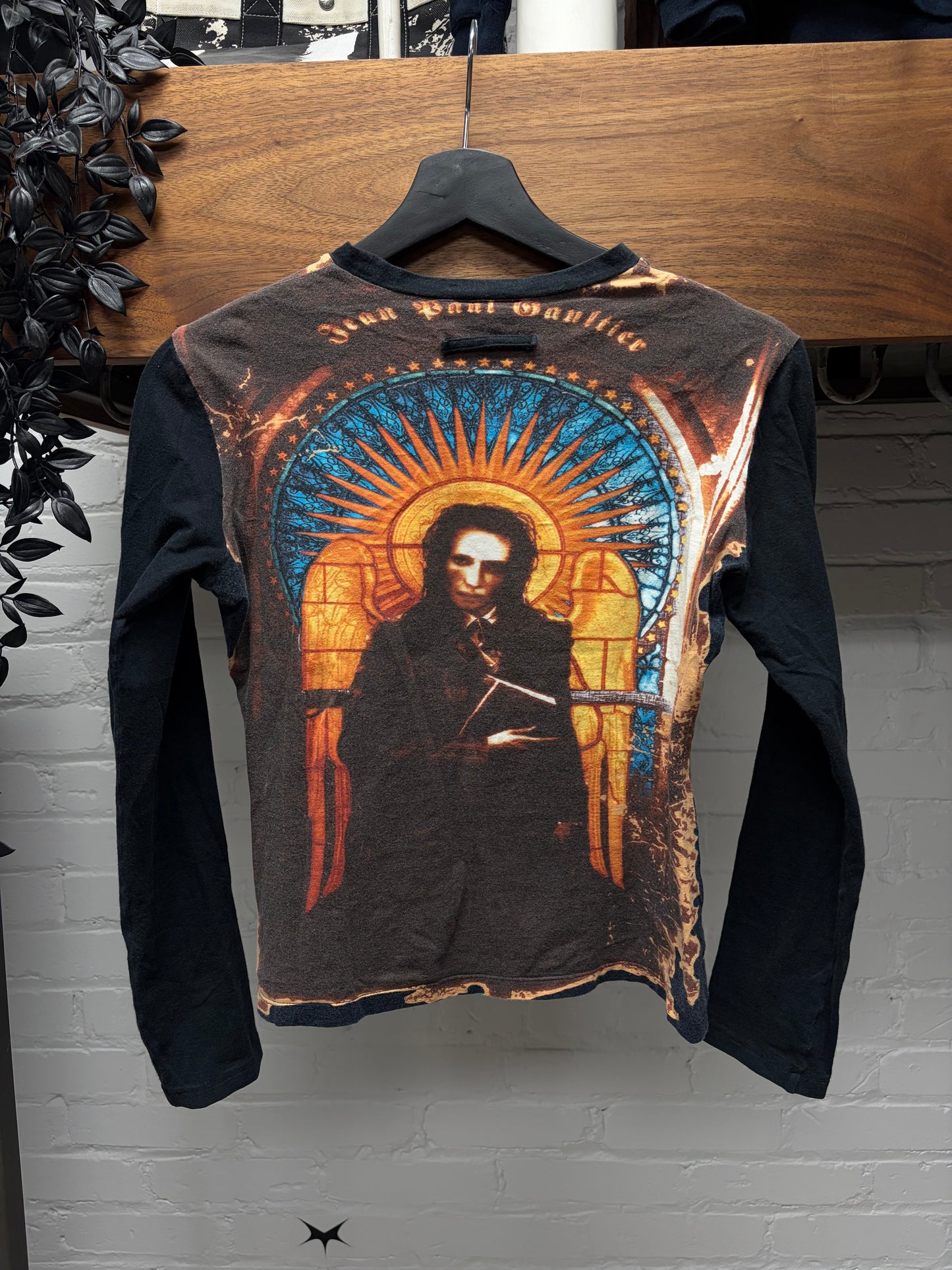 SS1998 Jean Paul Gaultier ‘Marilyn Manson’ Mesh Long Sleeve Shirt