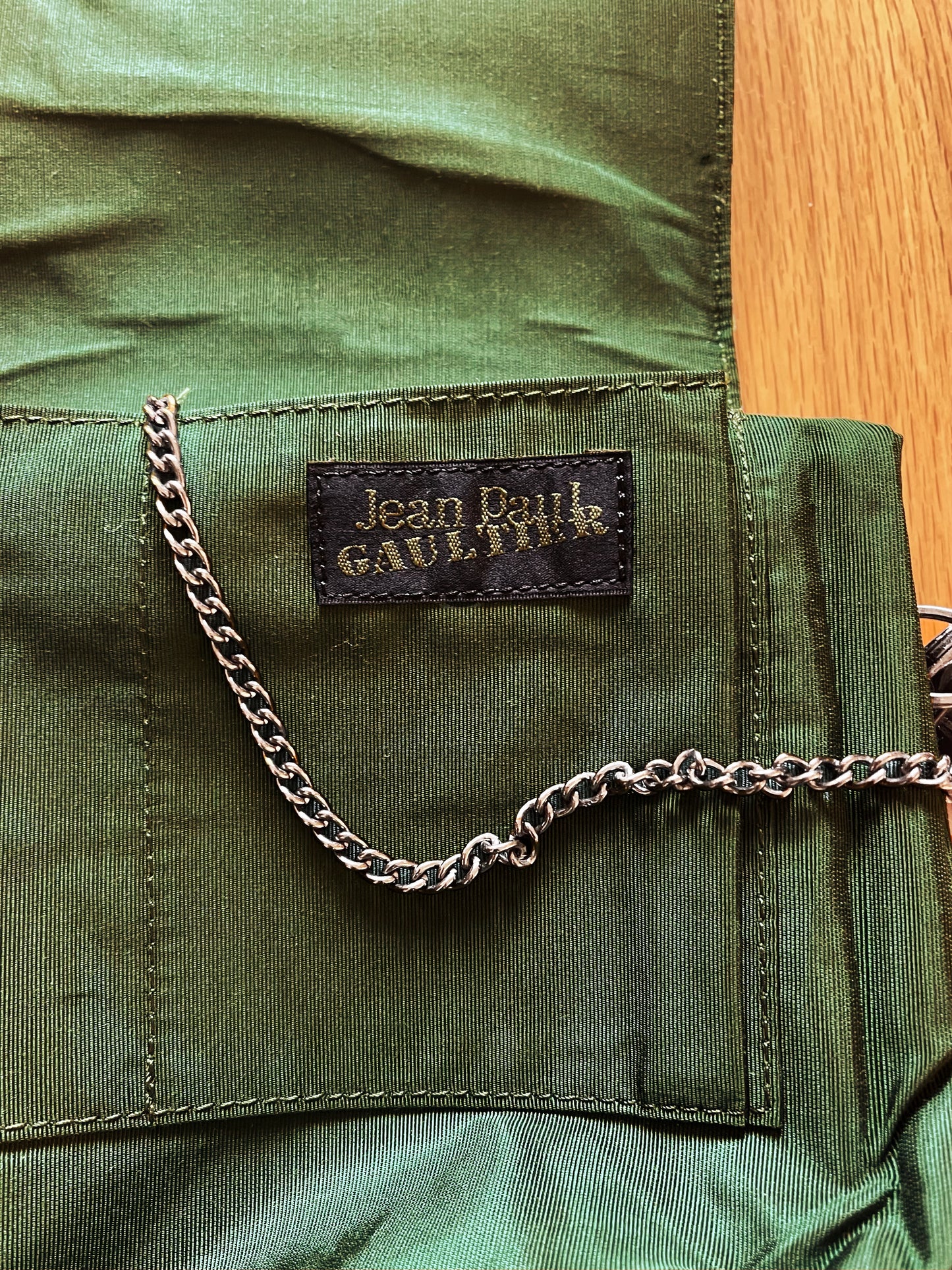 Spring Summer 2001 Jean Paul Gaultier ‘Satan’ Pierced Crossbody Side-Bag
