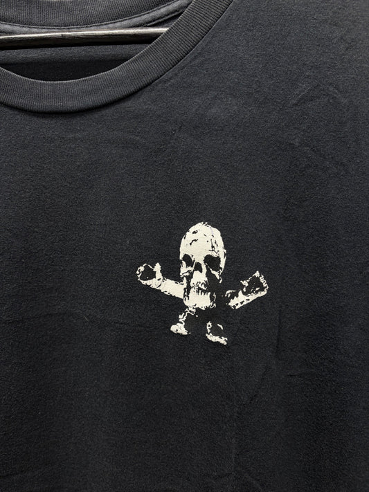 Vintage Chrome Hearts ‘Foti’ Harris Teeter Logo Black Graphic T-Shirt