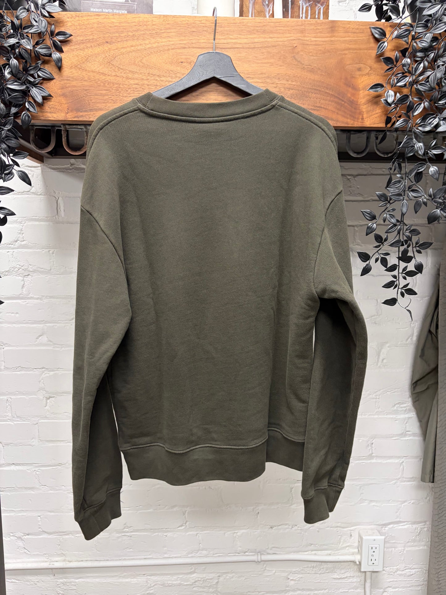 Dries Van Noten ‘Vintage Washed’ Faded Cotton Crewneck Sweatshirt