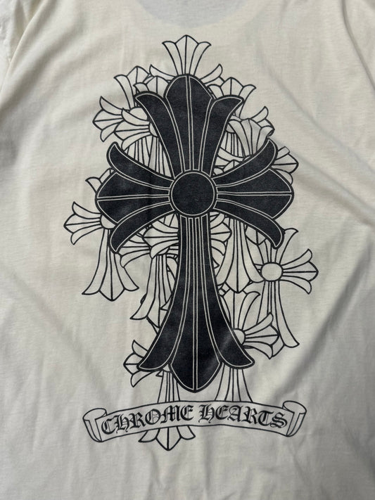 Chrome Hearts Cemetery Cross Flood T-Shirt