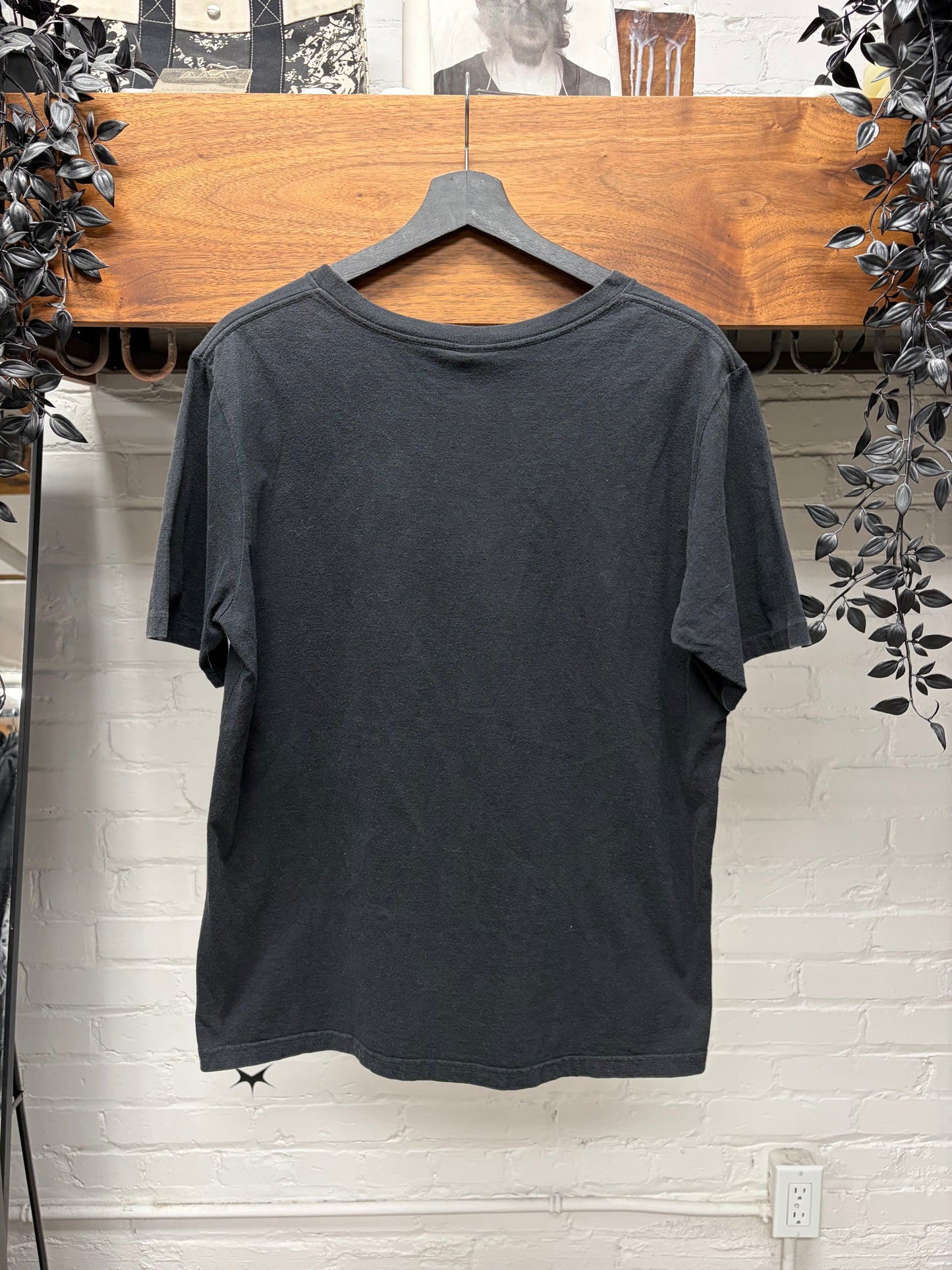 Number (N)ine ‘Fender Logo’ Black Paisley Graphic T-Shirt