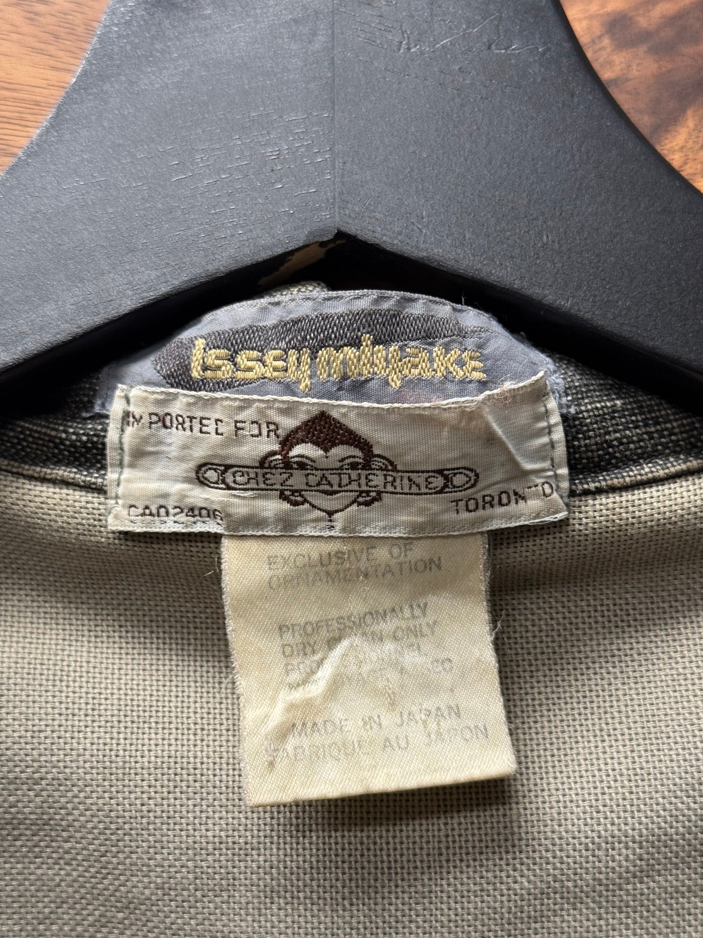 Vintage 1980s Issey Miyake ‘Modular’ Work Coat
