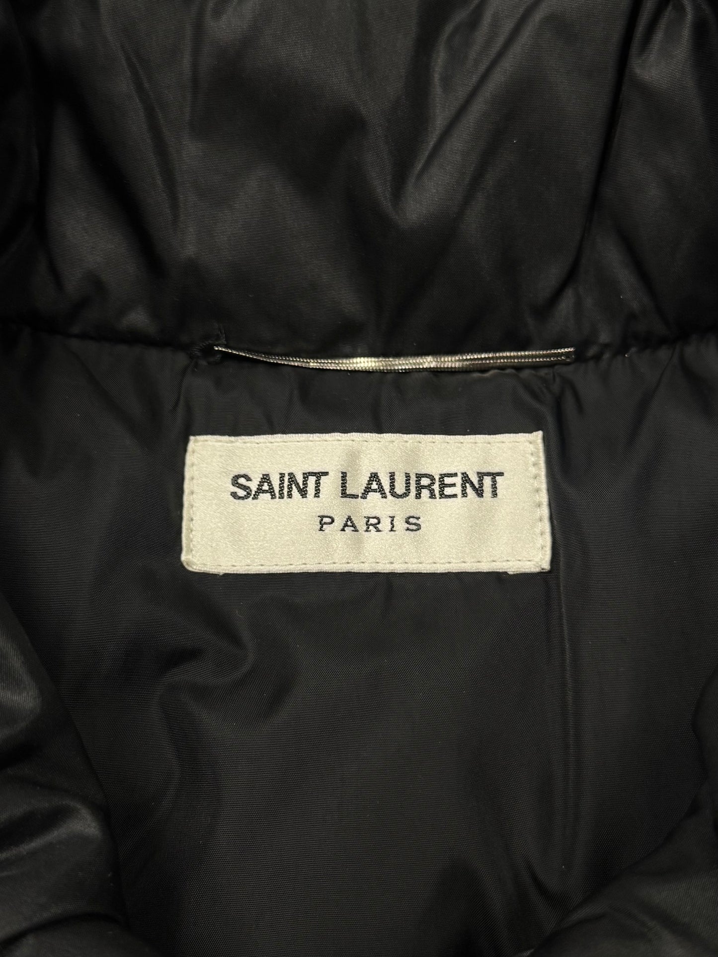 AW2017 Saint Laurent ‘Bad Lieutenant’ Stow Hood Down Filled Jacket
