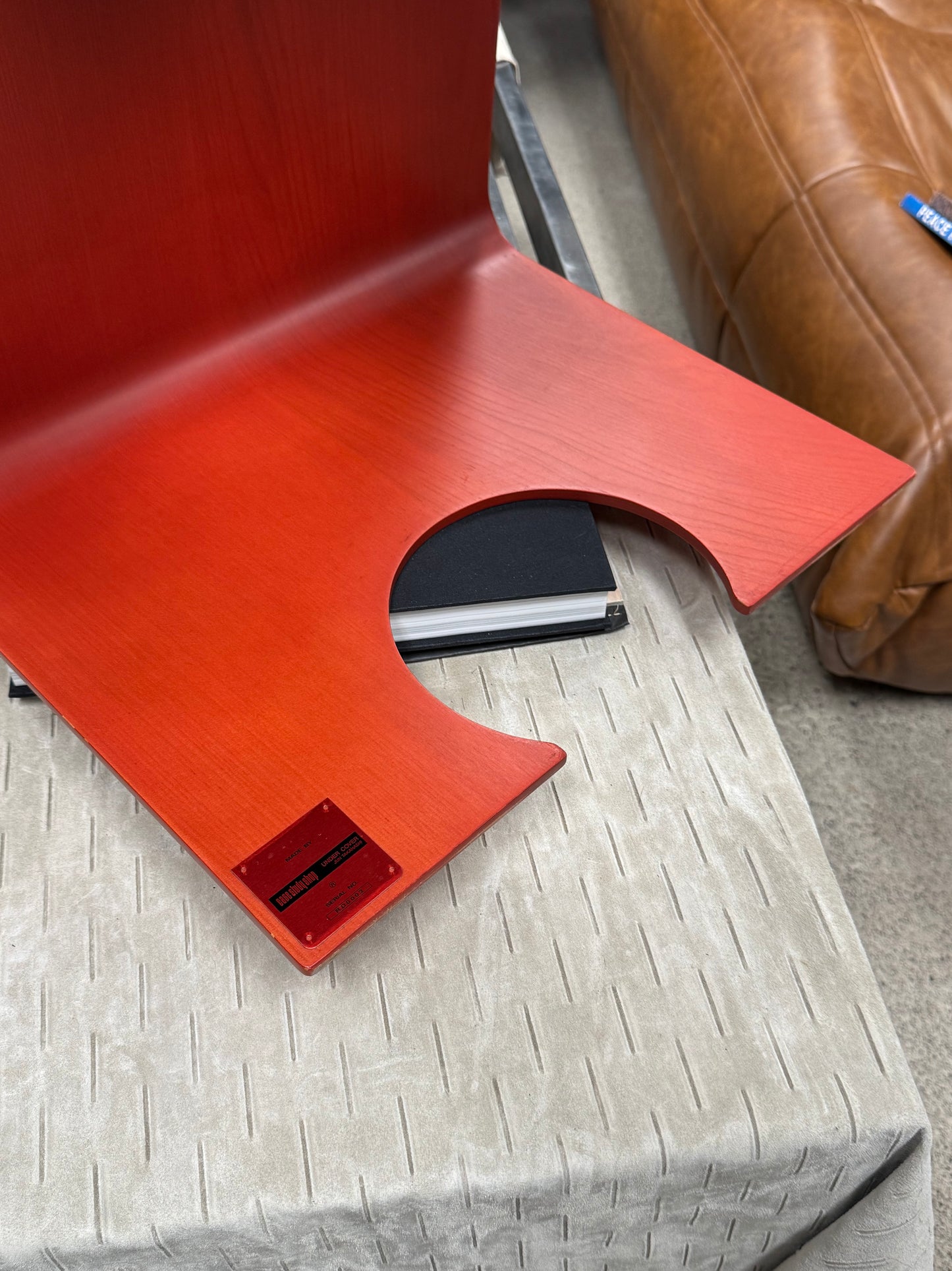 Undercover x Case Study ‘Elephant Shape’ Wood Side Table + Magazine Rack