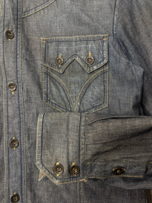 2000s Dolce & Gabbana Western Button Down Shirt