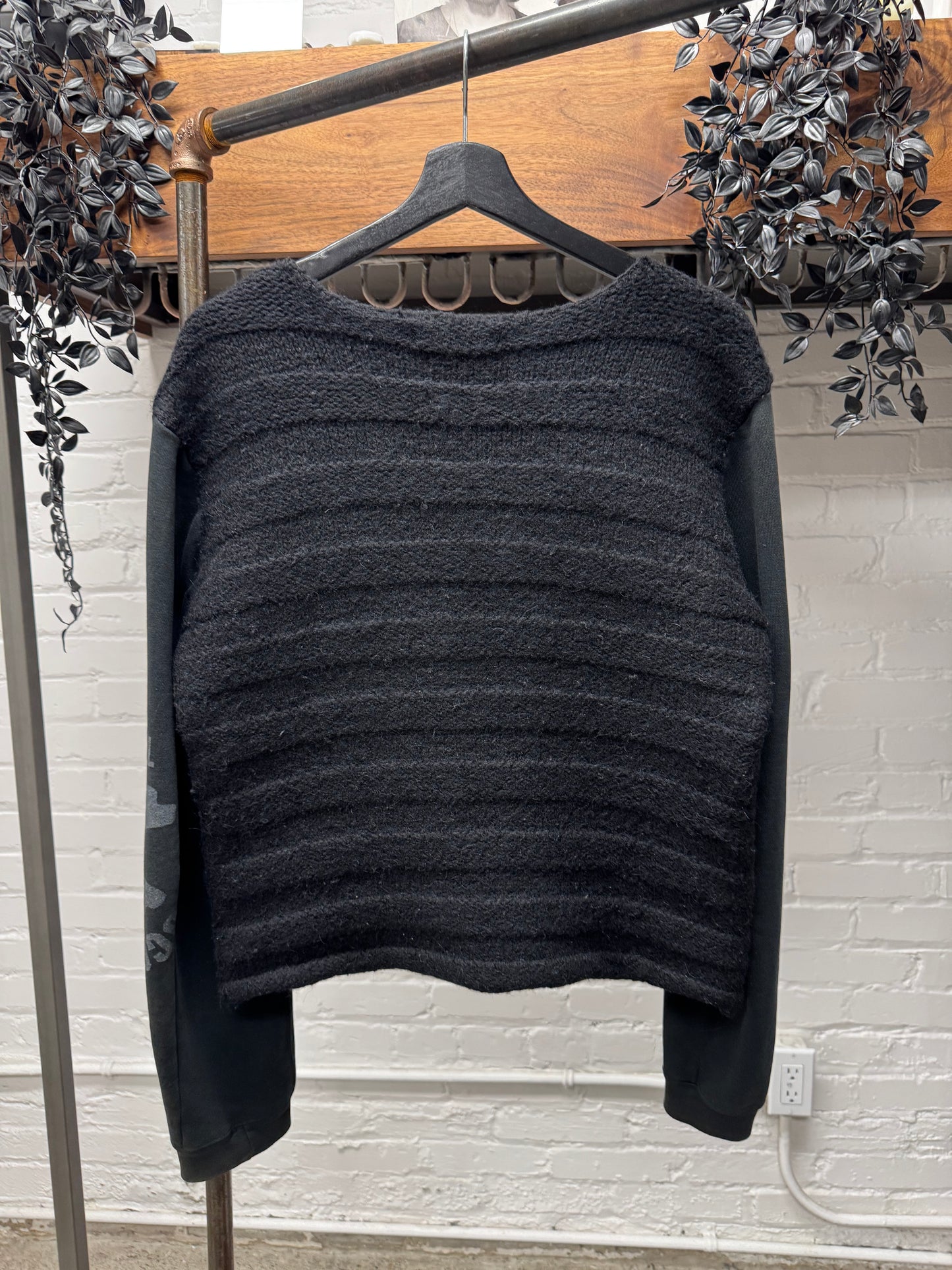 AW2003 Undercover ‘Paper Doll’ Hybrid Knit/Sweatshirt