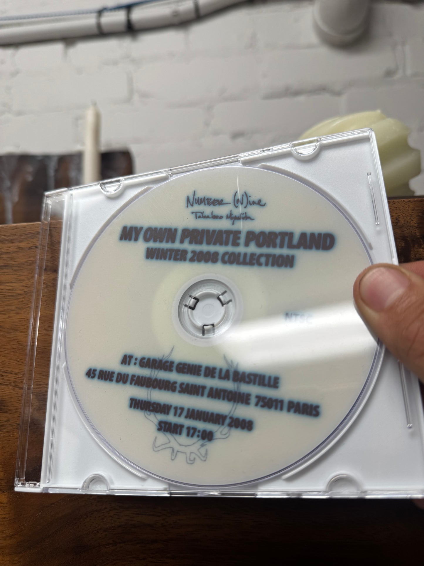 AW2008 Number (N)ine ‘My Private Portland’ Runway CD
