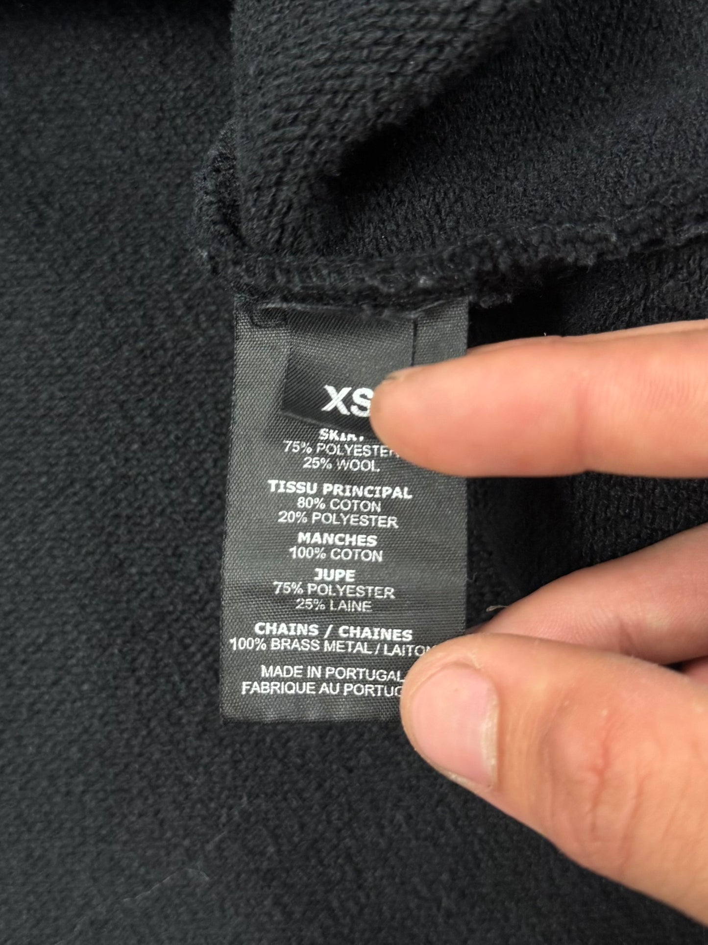 AW2017 Vetements ‘11 Inch Gun Club’ Layered Hoodie