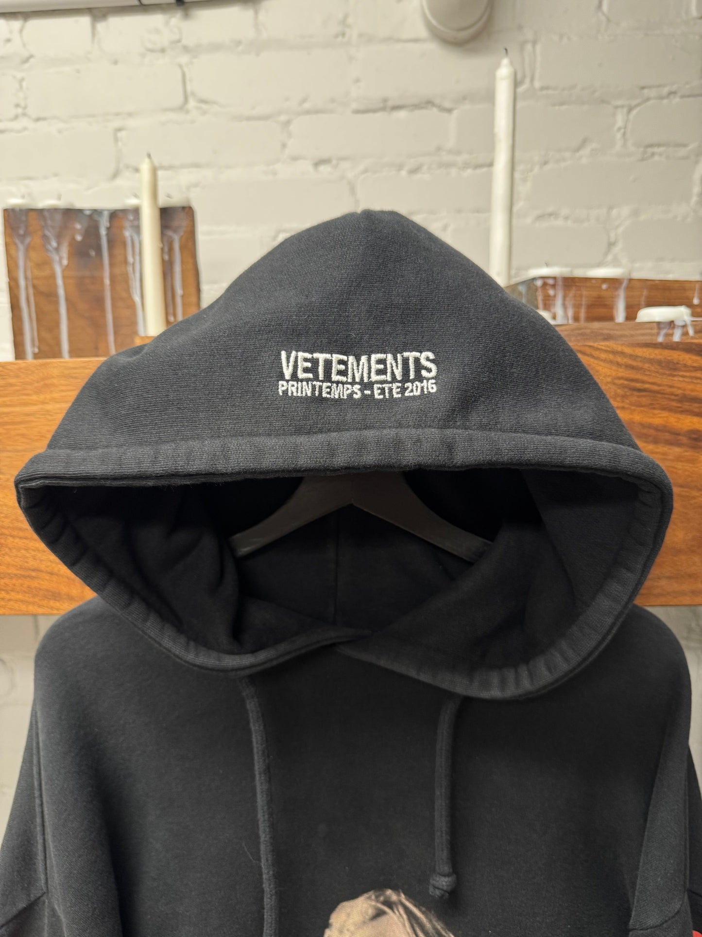 SS2016 Vetements ‘Titanic’ OG Heavyweight Hoodie
