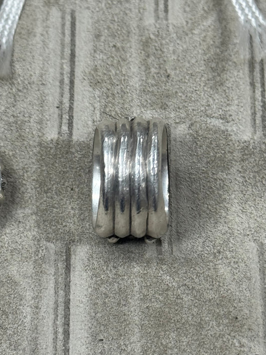 Chrome Hearts Factory Set ‘PAVE Diamond’ 925 Silver Dagger Ring