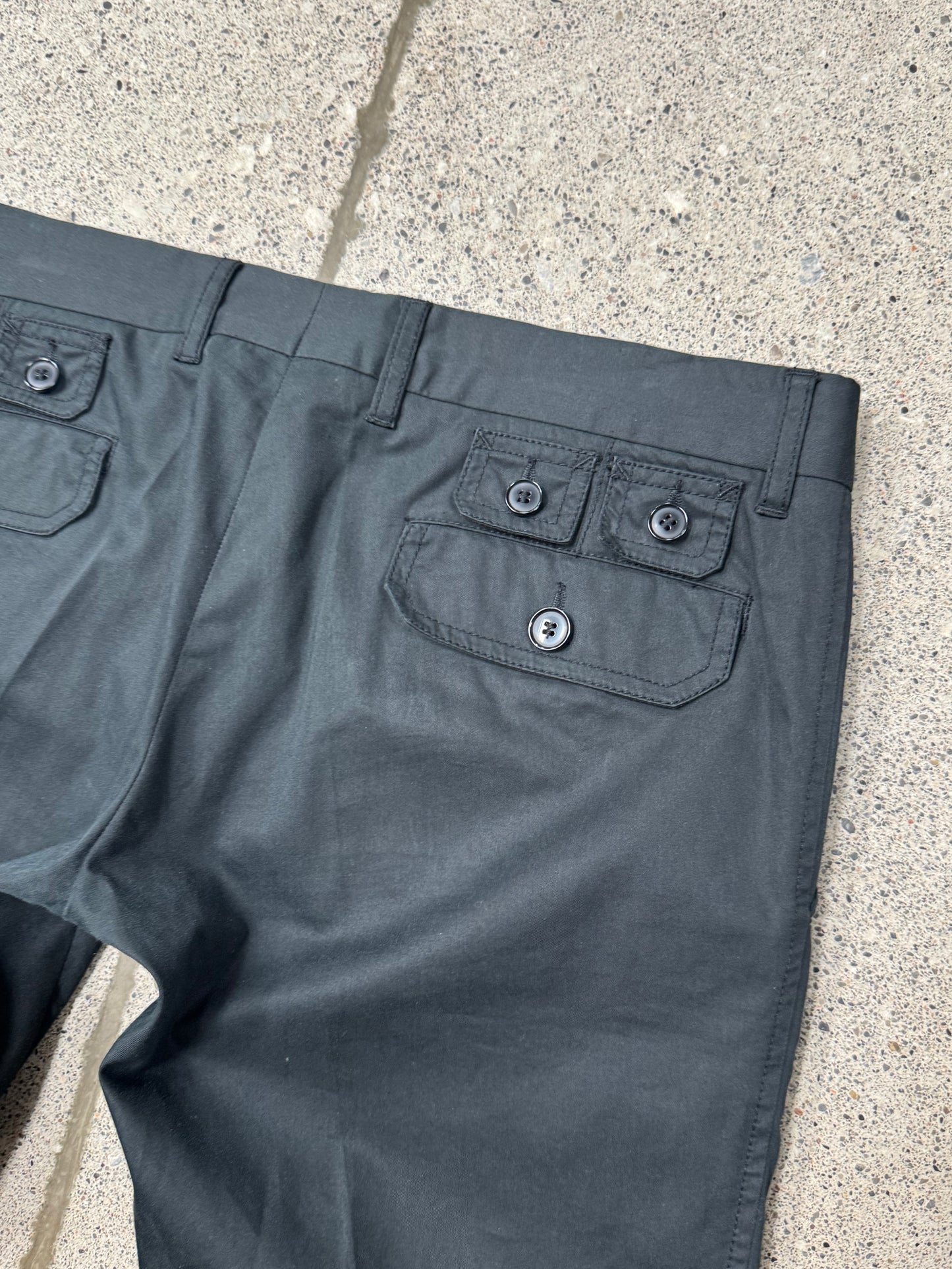 SS2007 Dolce & Gabbana Mainline Multi-Pocket Cargo Trousers