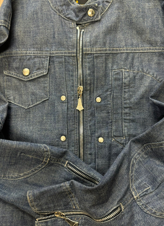 Vivienne Westwood ‘Angelomania’ Denim Moto-Jacket