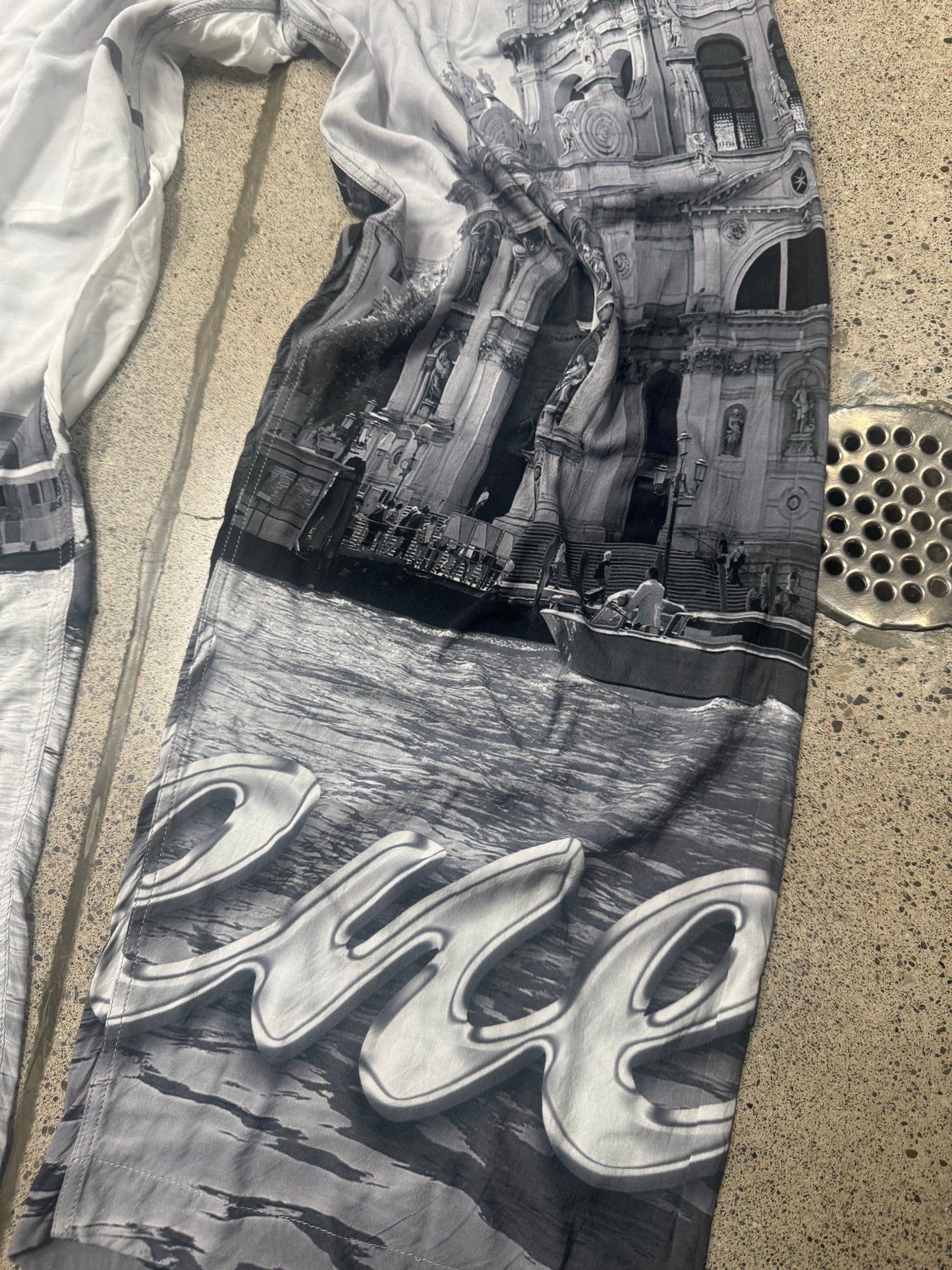 2020 Balenciaga 'Paradise' Wide
Leg Sweatpants