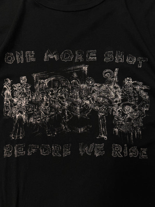 2018 Saint Laurent ‘One More Shot Before We Rise’ Graphic T-Shirt