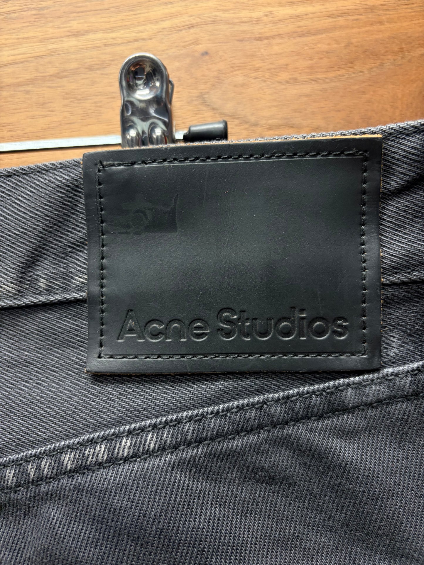 Acne Studios ‘2003’ Dark Grey Flared Cut Jeans