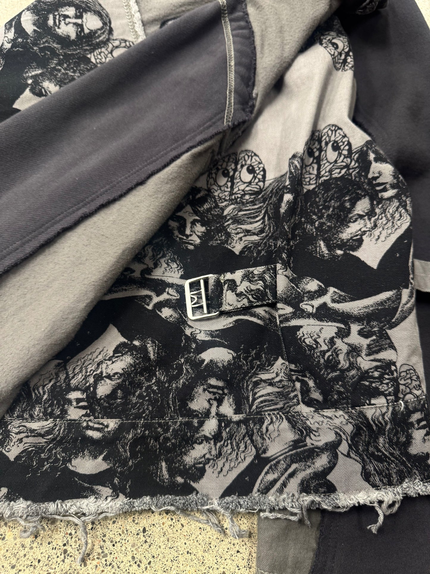 SS2004 Undercover ‘But Beautiful’ Tapestry Hybrid Jacket