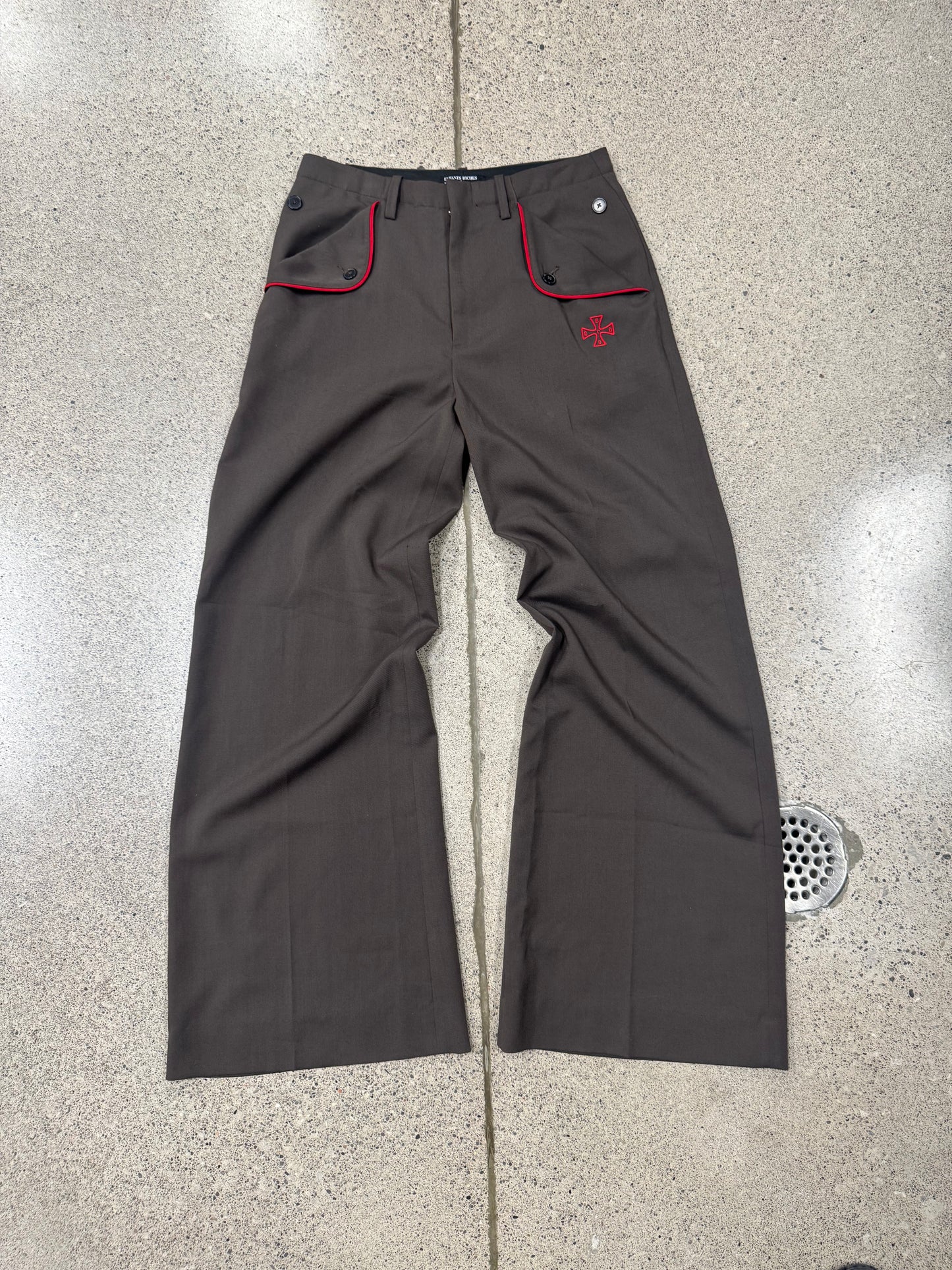 AW2023 Enfants Riches Deprimes ‘Scout’ Flared Leg Trousers