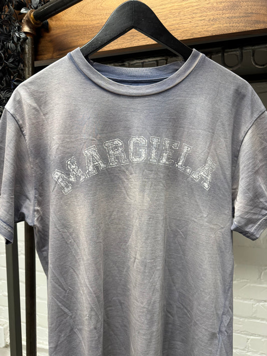 SS2023 Maison Margiela ‘Faded Collegiate Logo’ Cotton Jersey T-Shirt