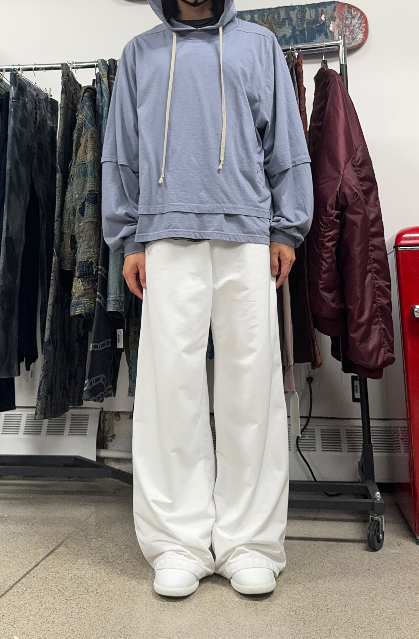 SS2000 Raf Simons ‘Summa Cum Laude’ Wide Leg Track Pants