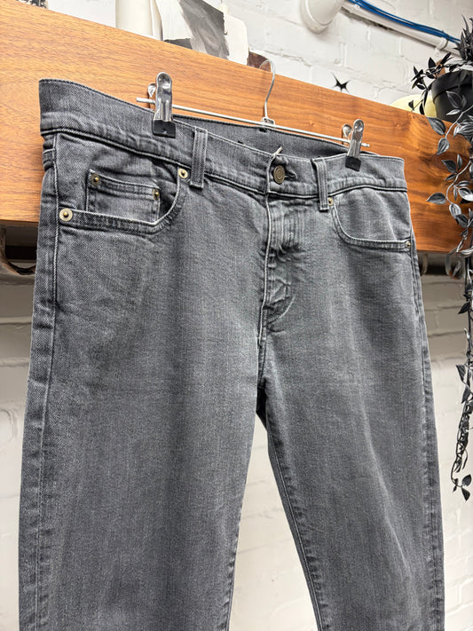 2015 Saint Laurent by Hedi Slimane Washed Black ‘D02’ Denim