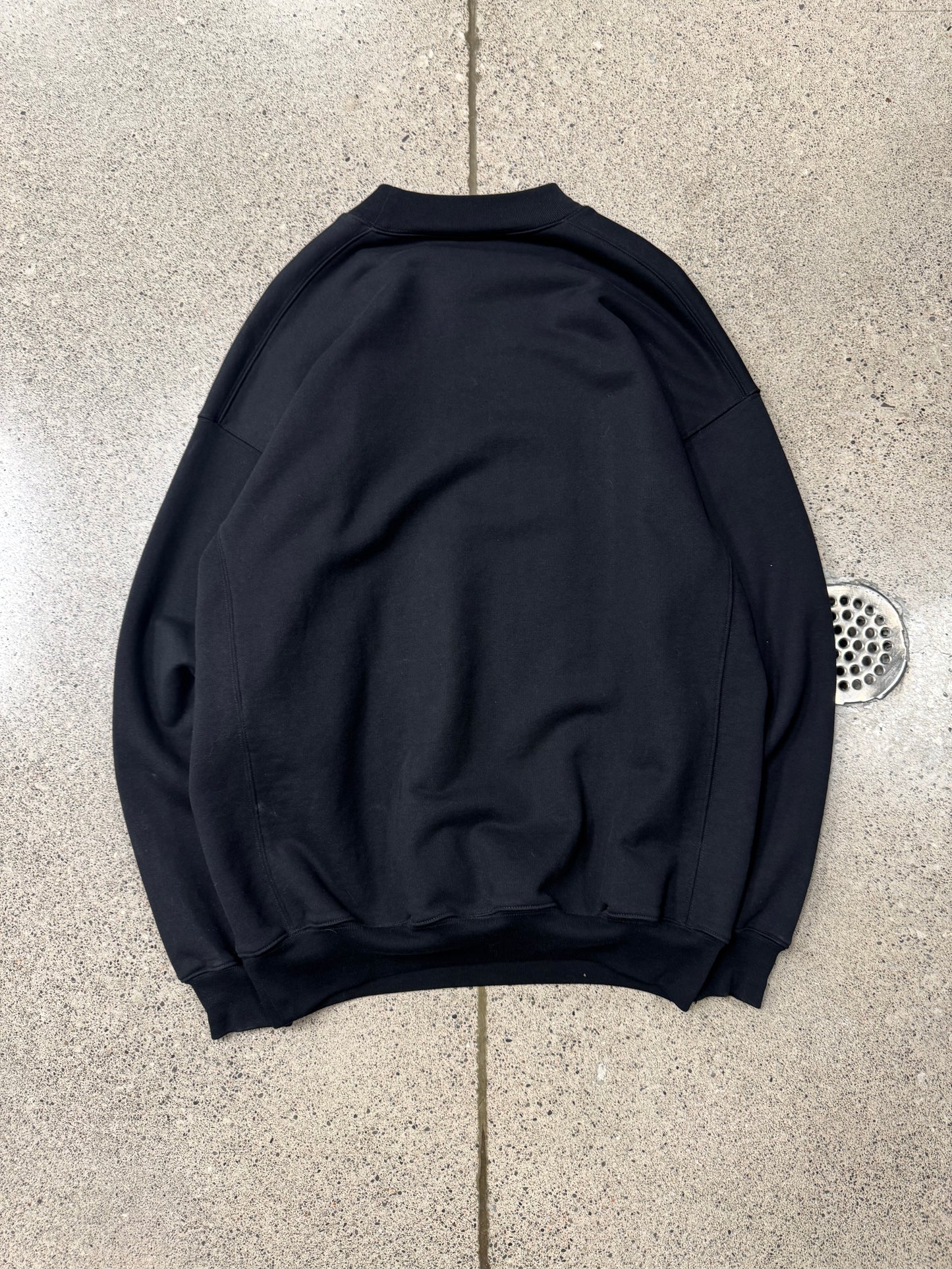 AW2020 Balenciaga ‘Models’ Black Oversized Sweatshirt