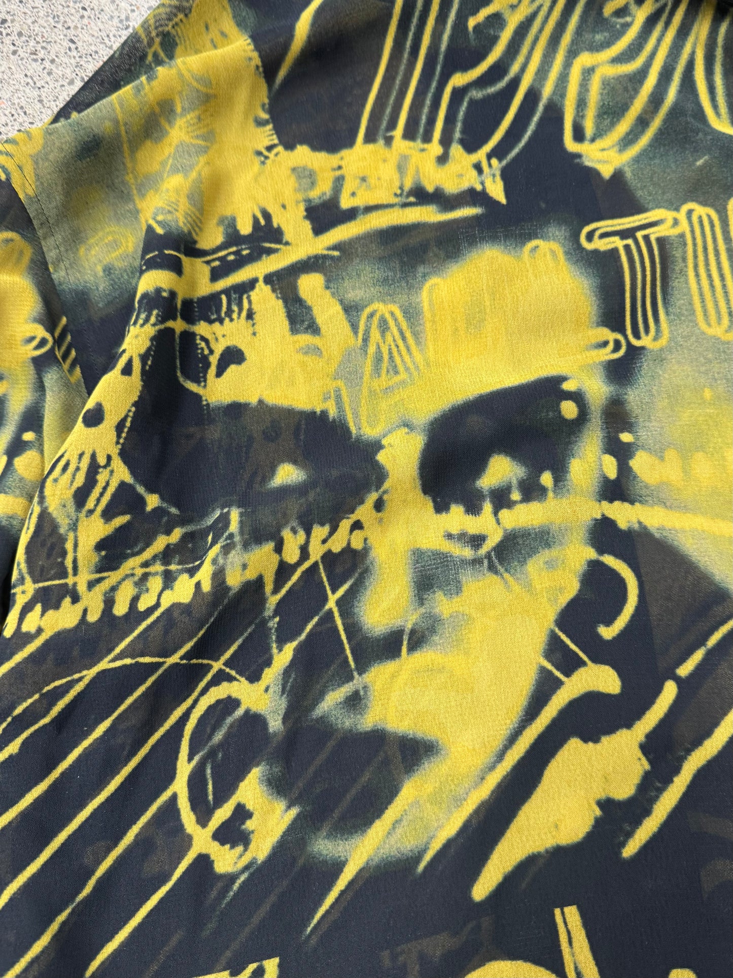 AW1998 Jean Paul Gaultier ‘Classique’ Mesh Button Down Shirt