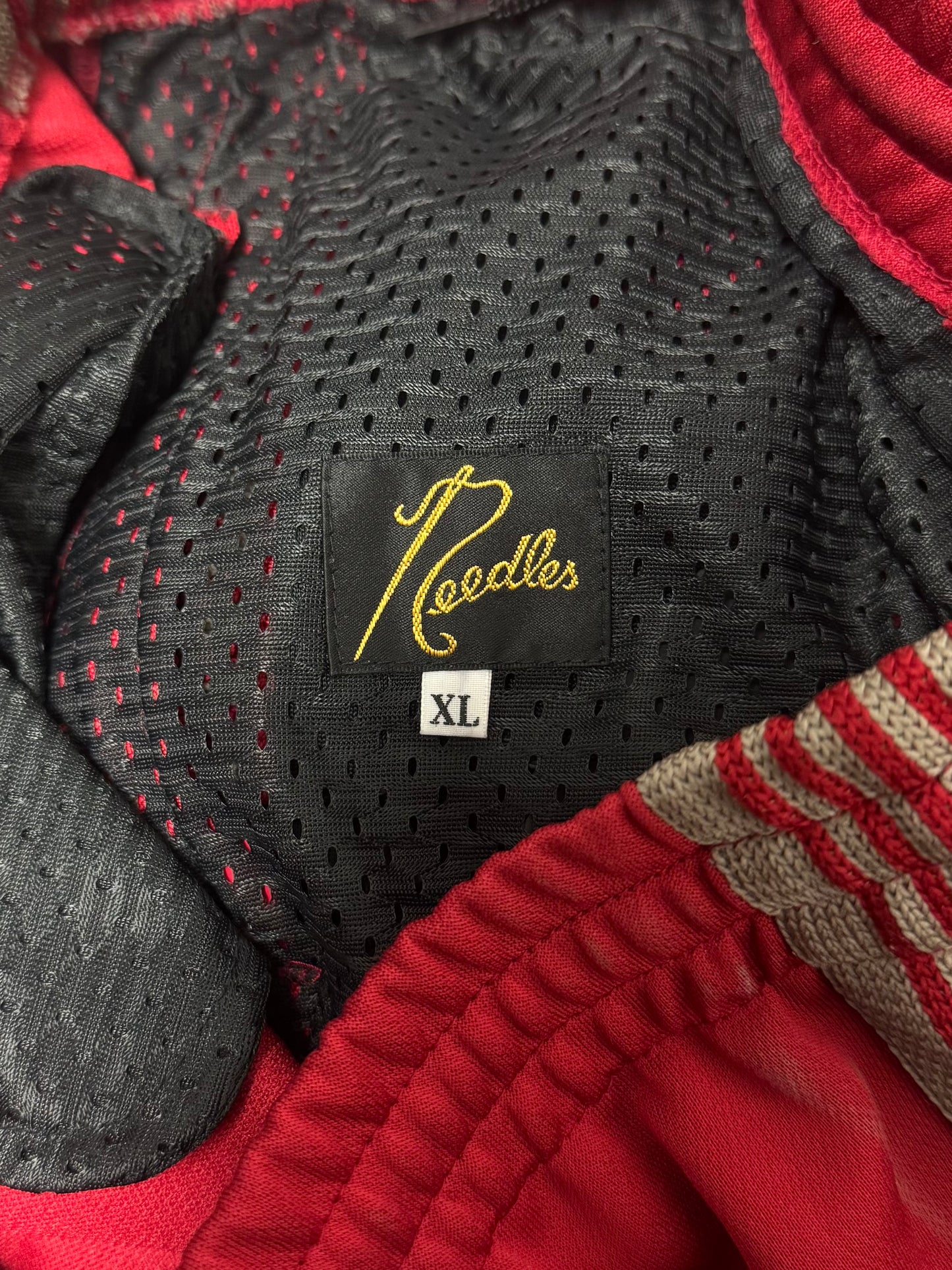 Needles Red/Gold Straight Leg Track Pants