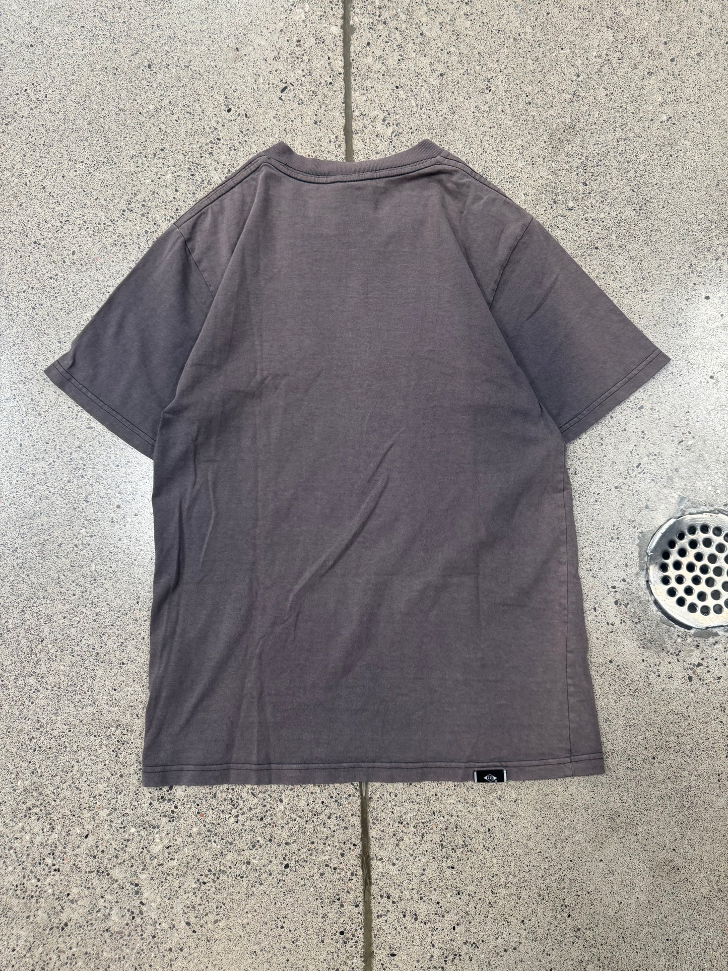 2000s Hysteric Glamour Brown ‘Sun Faded’ Graphic T-Shirt