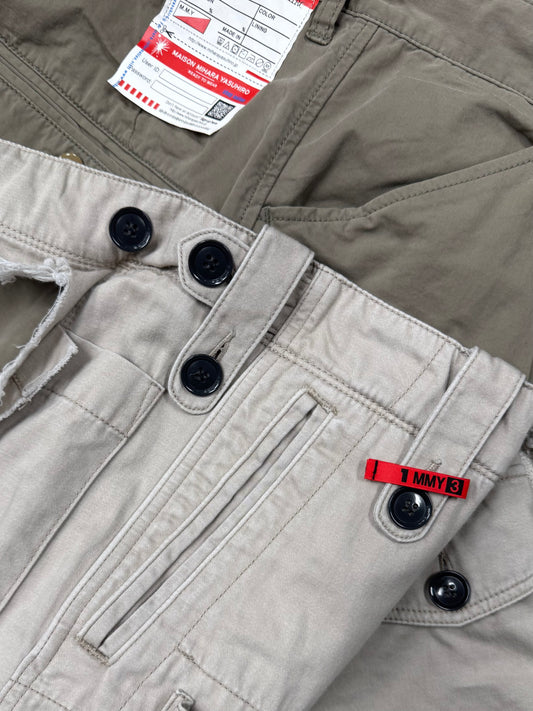 SS2021 Mihara Yasuhiro Reconstructed Military Cargo Shorts